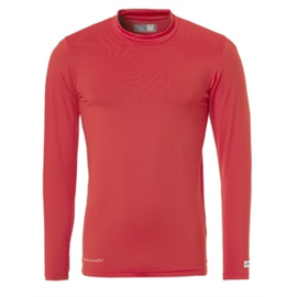 Rood ondershirt / thermoshirt junior en senior Uhlsport