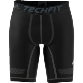 Adidas Techfit korte thermo broek zwart