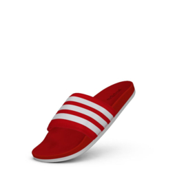 Rode Adilette badslippers van Adidas