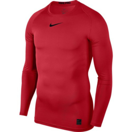 Nike thermoshirt rood