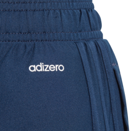 Korte blauwe broek Adidas met blauwe strepen Tiro 17