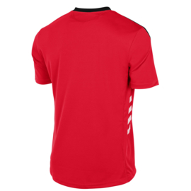 Rood Hummel Valencia shirt met korte mouwen