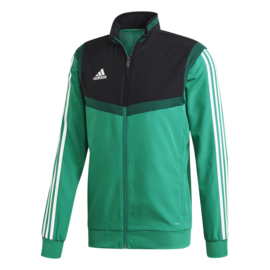 Groene Adidas TIRO 19 trainingsjas