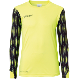 Geel keeperstenue kind Uhlsport