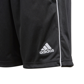 Zwarte korte sportbroek Adidas Core 18