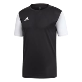 Junior zwart Estro 19 Adidas shirt met korte mouwen