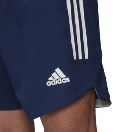 Adidas Condivo 20 blauwe short korte broek