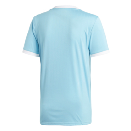 Lichtblauw Adidas shirt met korte mouwen