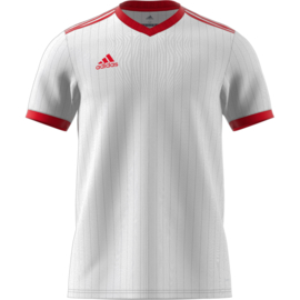 Wit Adidas shirt junior met korte mouwen