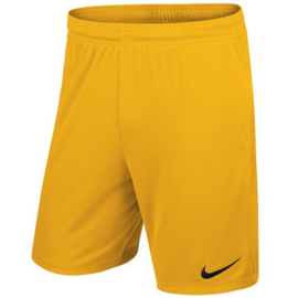 Gele Nike Park short