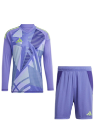 Adidas Tiro 24 paars keeperstenue / keepersshirt  junior