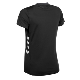 Zwart Hummel Valencia T shirt met korte mouwen voor dames