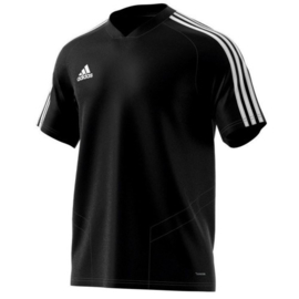 Adidas Tiro 19 training jersey zwart shirt korte mouw junior