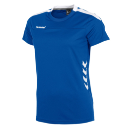 Blauw Hummel Valencia T shirt met korte mouwen voor dames