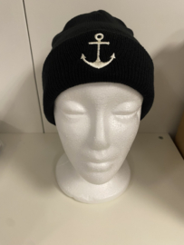 Muts Zwart Anker (one size)