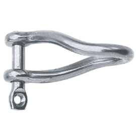 Talamex Rvs sluiting Gedraaid 6mm lang