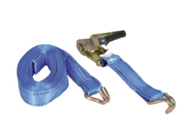 Spanband 38mm met Ratelgesp en J Haak 6M