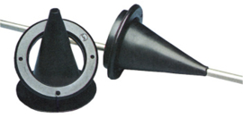 Allpa Kabeldoorvoer / Balch Met Rubber Manchet