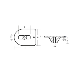 MERCURY/ MERCRUISER anode 20PK zink