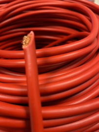 Dubbel Geïsoleerde kabel / Accukabel Rood 10mm2