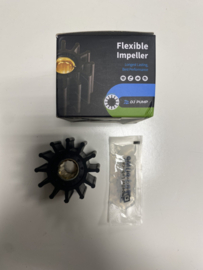 DJ Pump Flexible Impeller met nr 08-21-1201 / Johnson 09-1028B