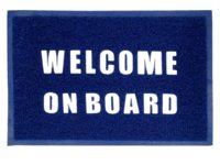 Mat "Welcome on Board"