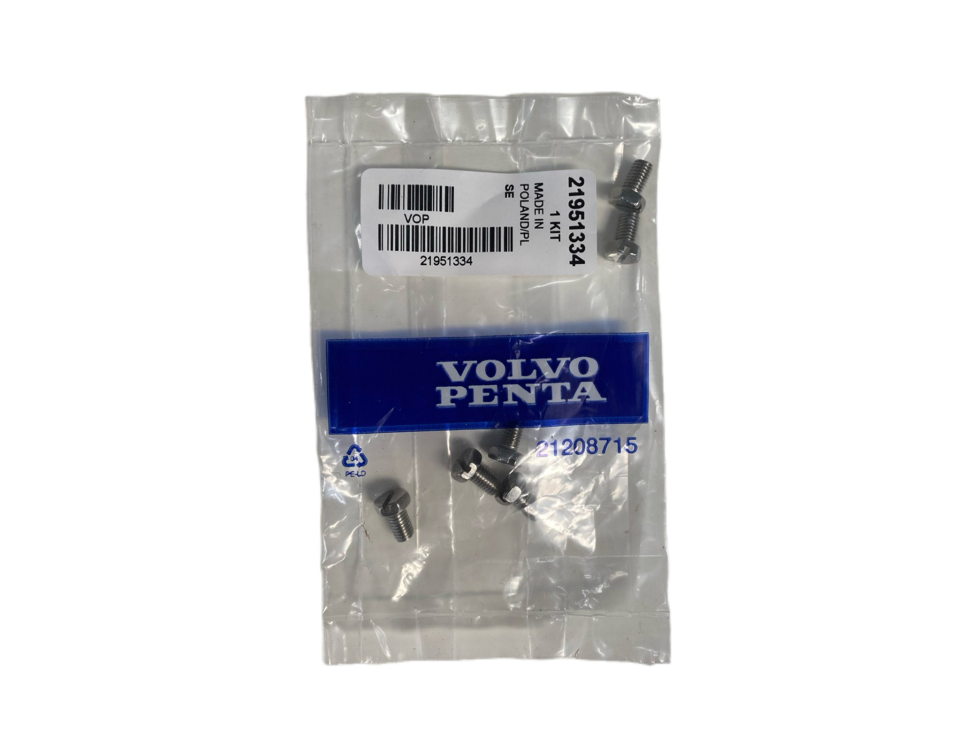 Volvo Penta Screw Kit (Zeewaterpomp) 21951334