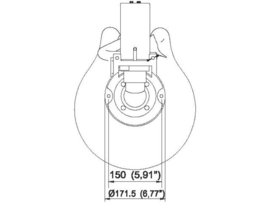 Toilet Electrisch Standaard 12V