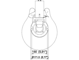 Toilet Electrisch Standaard 12V