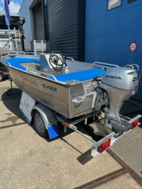 Occasion Qwest R400 met Honda 20PK en kanteltrailer