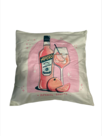 Sierkussen Aperol 45x45cm