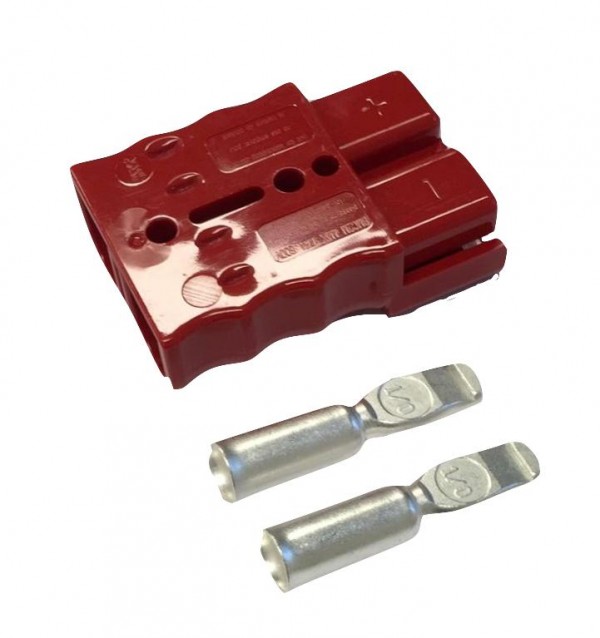 Batterijstekker SB175 rood / 2 stuks voor kabel tot 50 mm2