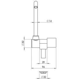 Trem Wastafel en Keuken Kraan Enkel