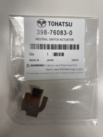 TOHATSU Neutral Switch Actuator / Clip neutraalschakelaar 398-76083-0