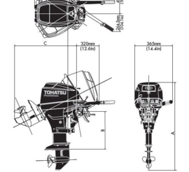 TOHATSU MFS 9.9E / MFS 15E / MFS 20E