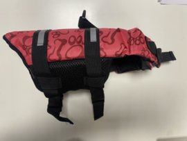 Reddingsvest Mini Hond / Kat  Roze Pootjes XS