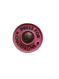 (Koelkast) Magneet "Press For Champagne"