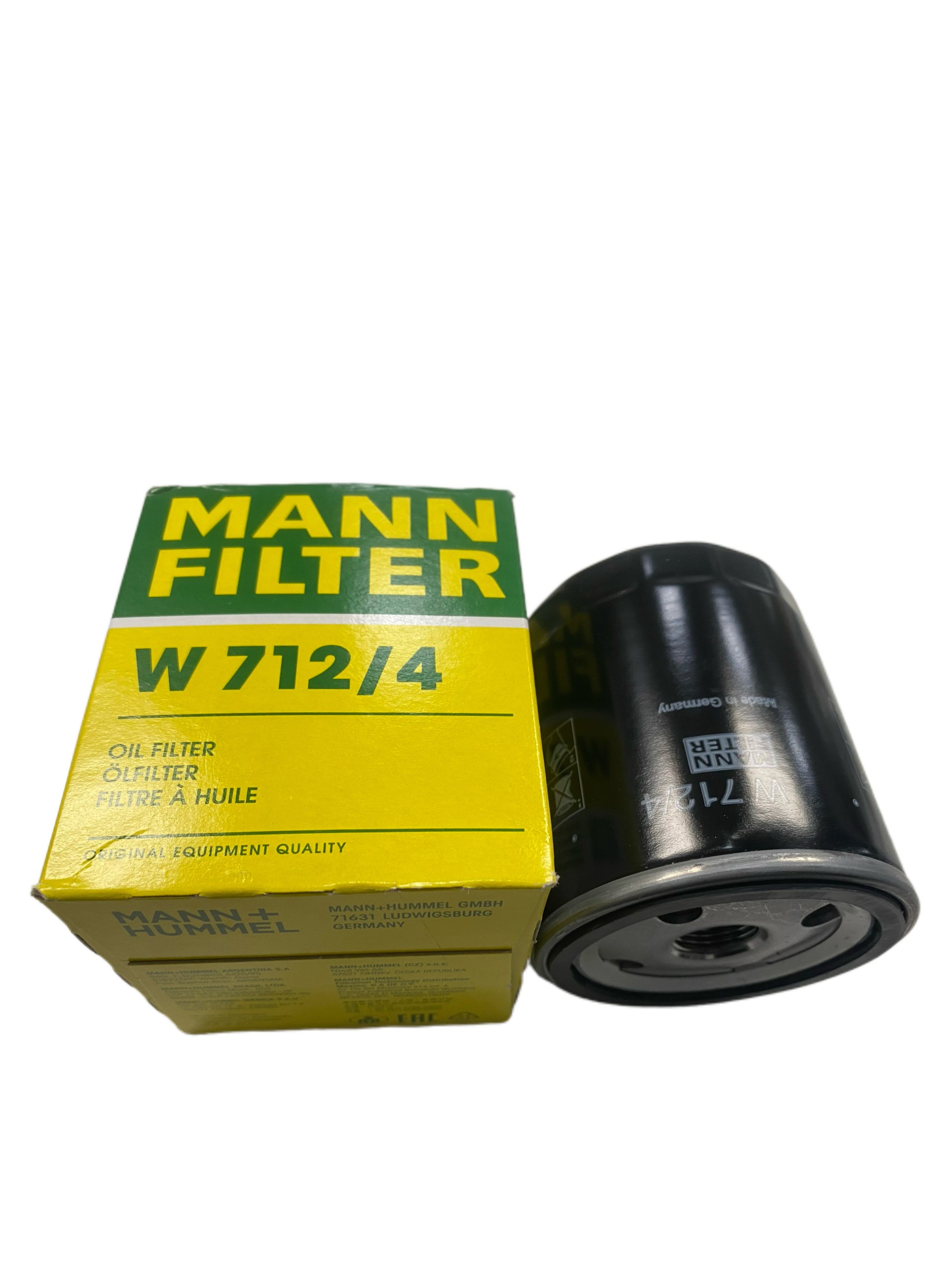 Mann Oliefilter W 712/4