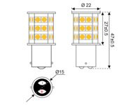 Led IP20 BA15D 3W