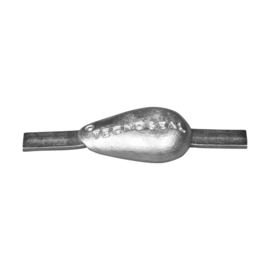 Tecnoseal Anode  Druppel 1,3 KG met Boutsleuven Aluminium