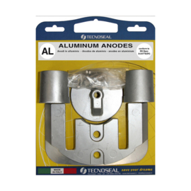 ANODE KIT MERCRUISER BRAVO II & III 1989 TOT HEDEN (Aluminium) met Hardware