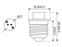 Adapter E27 Fitting naar G4