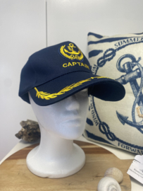 Pet / Cap Captain Donkerblauw (One Size)