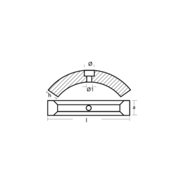 Volvo Penta Collar for 3 blade sail drive, 4 blade folding prop ALUMINIUM