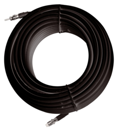 Glomex Coax Kabel Low Loss 50 ohms Zwart RA360/6 6m