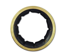 Exalto bearings rubber lager  ø30xø45x120mm