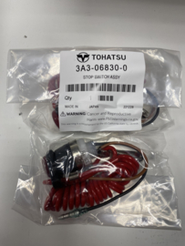 Tohatsu Stop Switch Assy / Dodemansknop en koord 3A3-06830-0