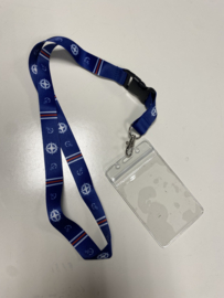 Keykoord / Pashouder Donkerblauw Maritiem