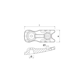 MERCURY/ MERCRUISER power trim anode ALUMINIUM