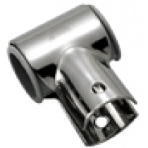 Allpa RVS  Voet voor Buis Ø22,25mm L45mm